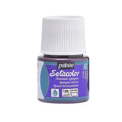 PEBEO - Pintura Para Tela Frasco 45 Ml Setacolor Textil Color 67 - Tornasol Ciruela