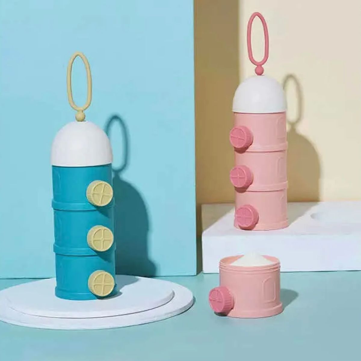GENERICO - Dispensador De Leche Alimentos Portátil Para Bebes Niños
