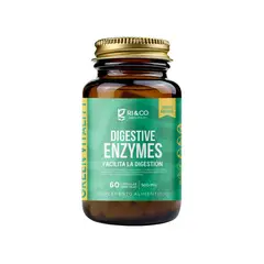 GENERICO - Enzimas Digestivas Avanzadas 60 Capsulas Anti Gases E Hinchazón