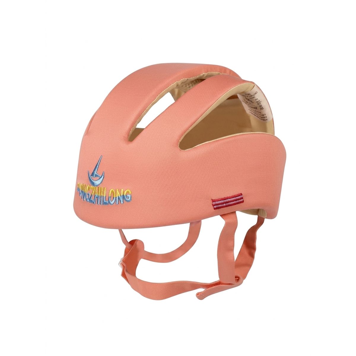 GENERICO - Casco Bebe Antigolpe Seguridad Algodon Puro Espuma IXPE Ajustable Gateo Primeros Pasos