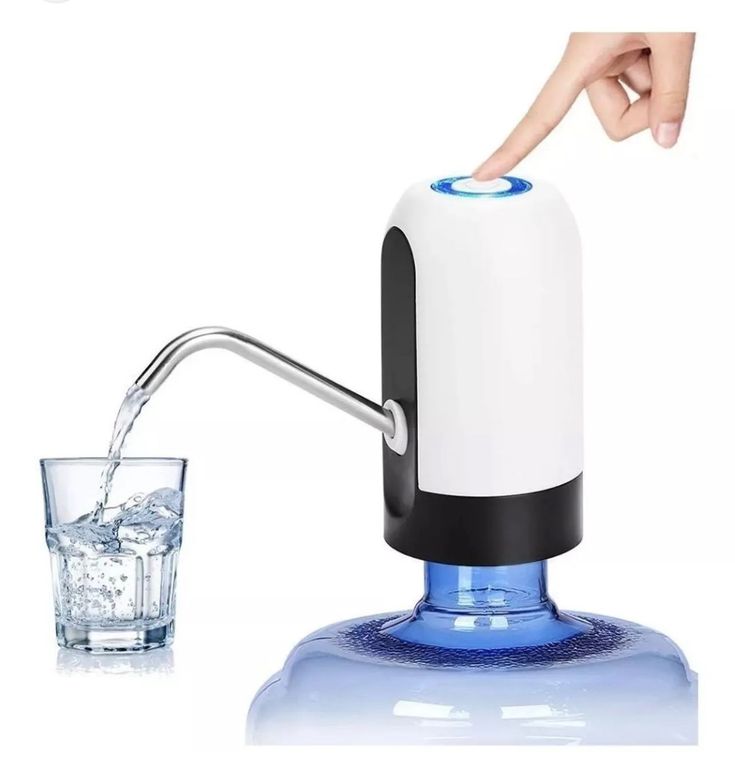 GENERICO Dispensador Agua Electrónico Recargable Usb Botellon Bomba