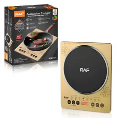 GENERICO - Cocina Encimera De Inducción Eléctrica Raf 2000w Panel Táctil