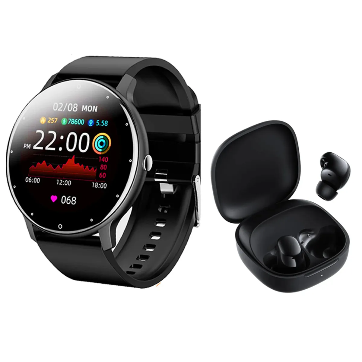 XIAOMI - Audífonos Xiaomi Redmi 6 Play y Toumi Fit 2 Reloj inteligente
