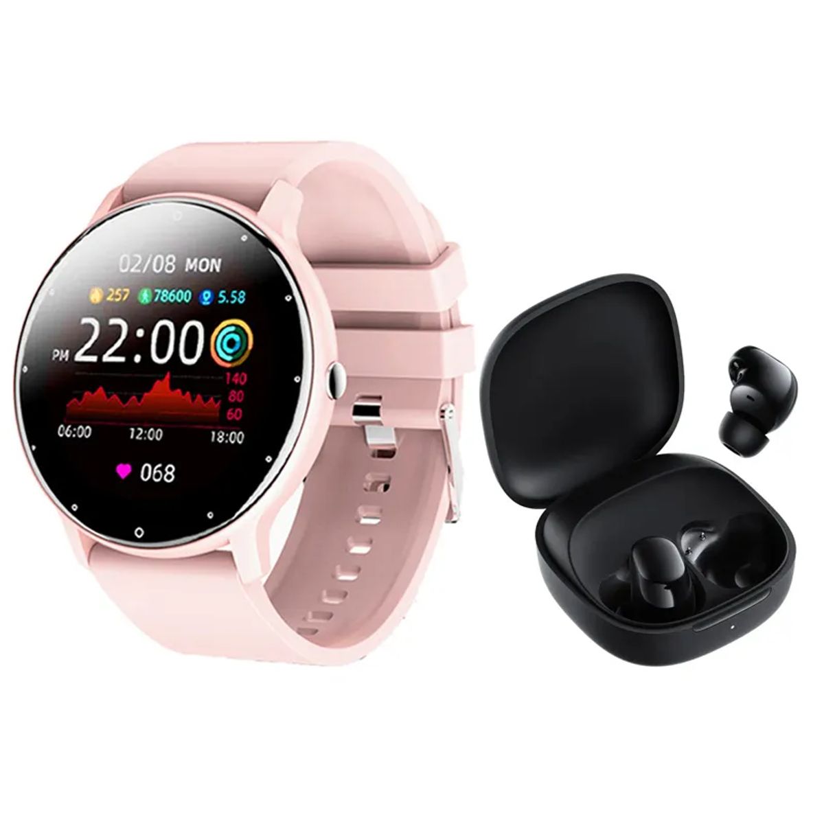 XIAOMI - Audífonos Xiaomi Redmi 6 Play y Toumi Fit 2 Reloj inteligente