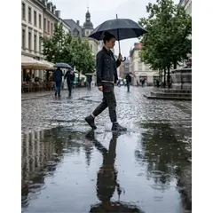 GENERICO - Funda Para Zapatos Impermeable De Silicona Invierno Talla S Negro