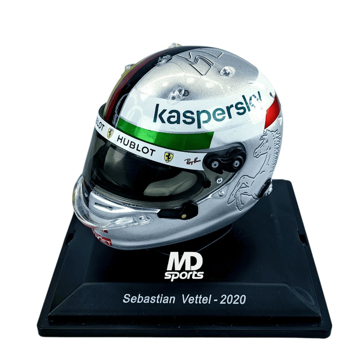 FORMULA 1 - Casco Formula 1 Sebastian Vettel Ferrari 2020 GP Monza Spark 1:5