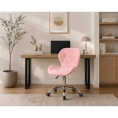 GENERICO - Silla de Escritorio Moderna Ergonómica con Ruedas