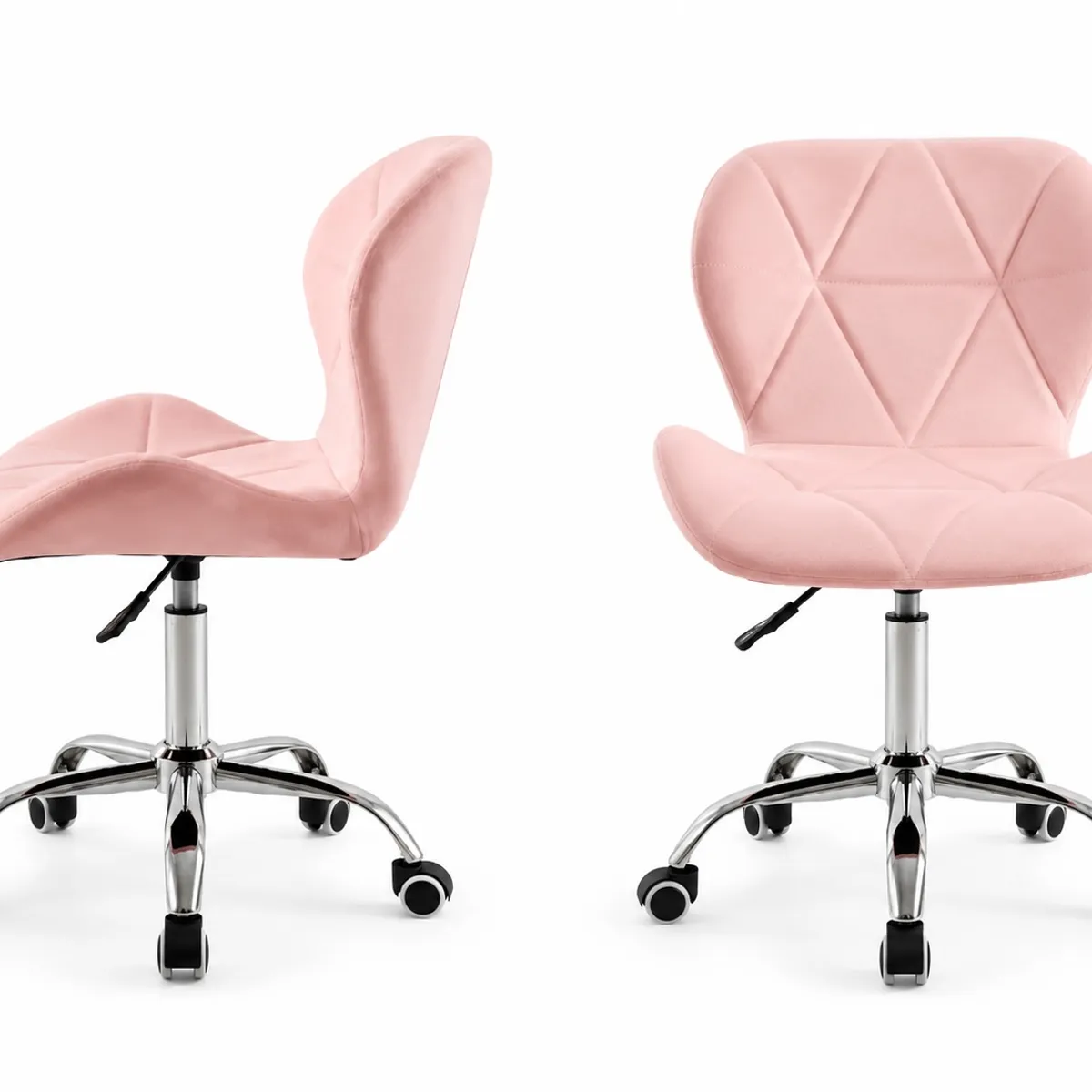 GENERICO - Silla de Escritorio Moderna Ergonómica con Ruedas