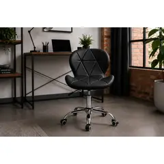GENERICO - Silla de Escritorio Moderna Ergonómica con Ruedas