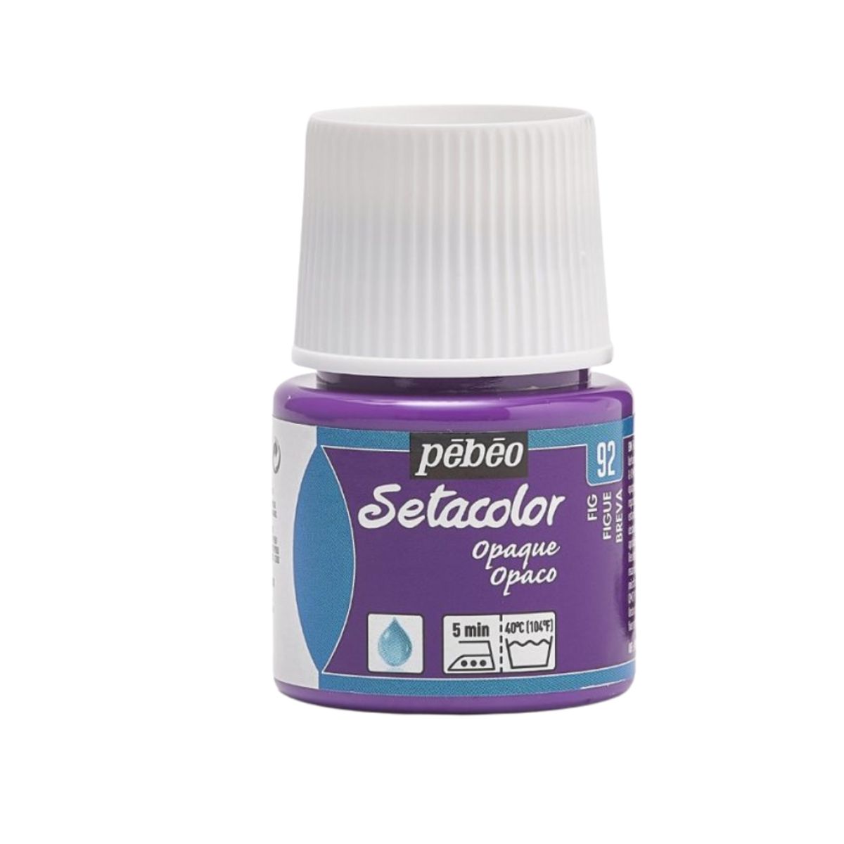 PEBEO - Pintura Para Tela Frasco 45 Ml Setacolor Textil Pebeo Color 92 - Higo Breva