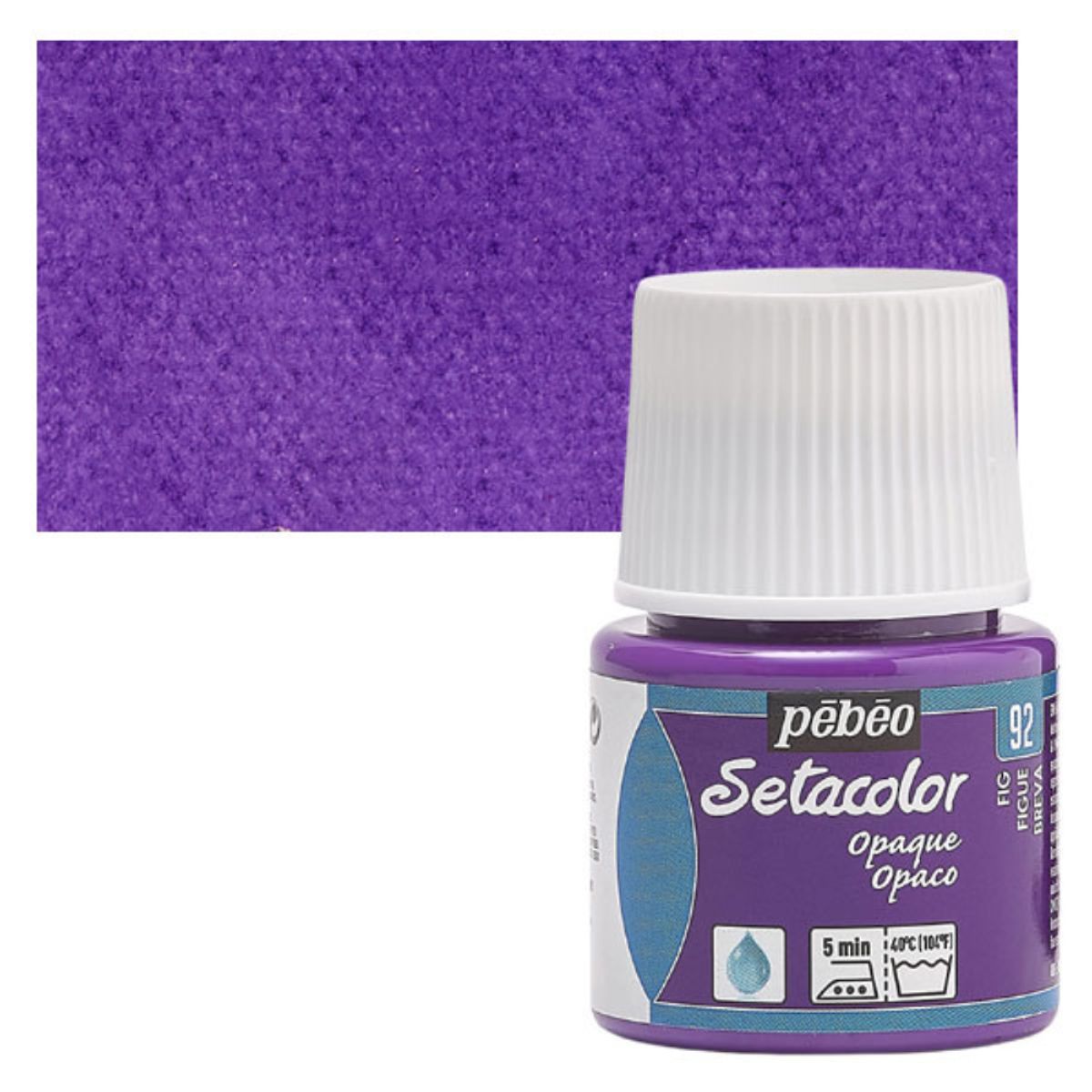 PEBEO - Pintura Para Tela Frasco 45 Ml Setacolor Textil Pebeo Color 92 - Higo Breva
