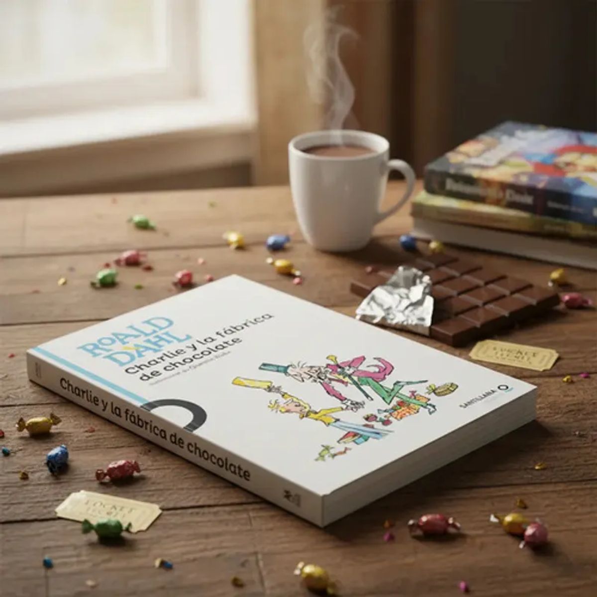 SANTILLANA INFANTIL - Charlie Y La Fabrica De Chocolate  Roald Dahl