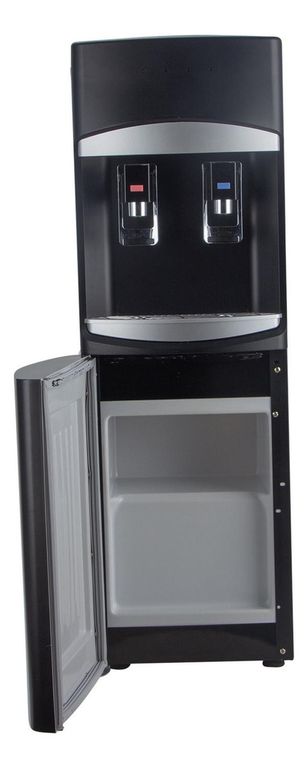 DALI Dispensador De Agua Compresor Pedestal 2 Llaves Eléctrico - Blanco