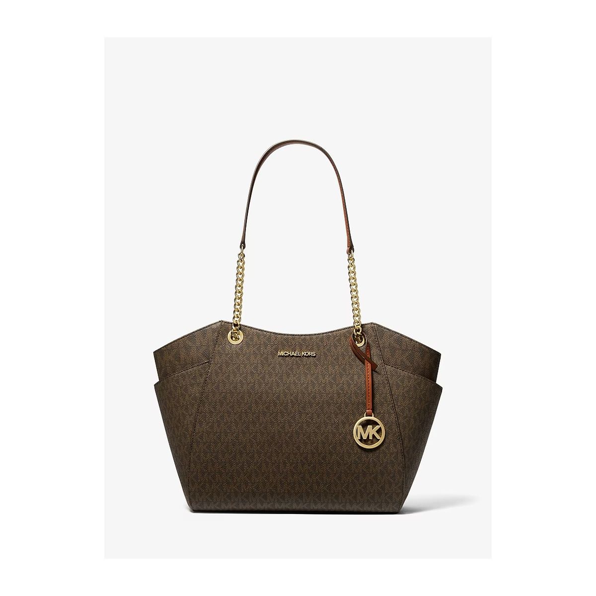 MICHAEL KORS - Bolso de hombro Jet Set grande con logotipo