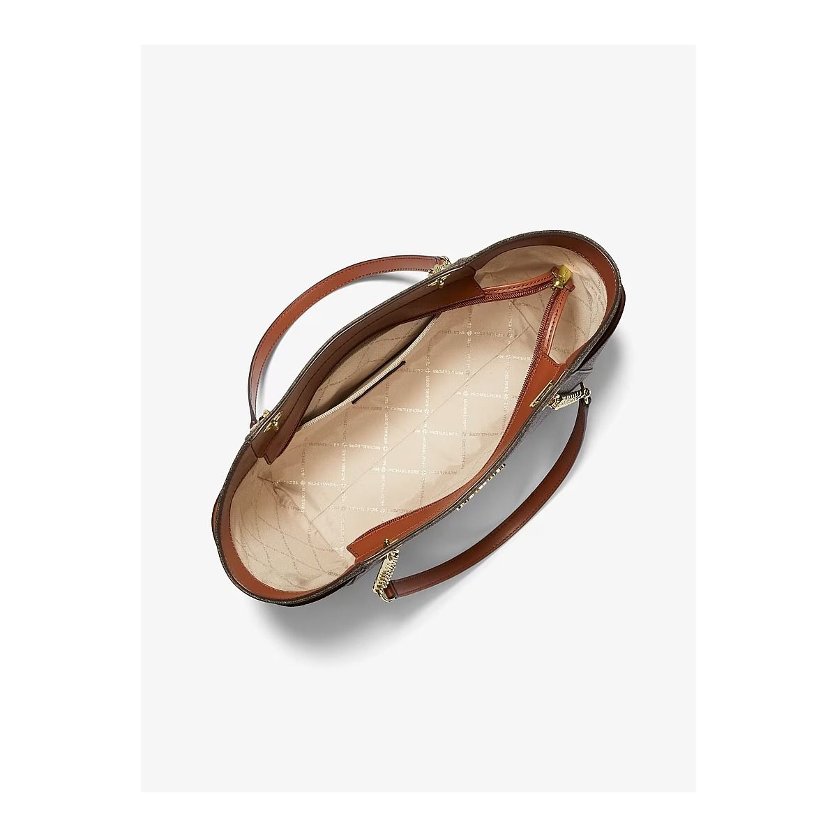 MICHAEL KORS - Bolso de hombro Jet Set grande con logotipo