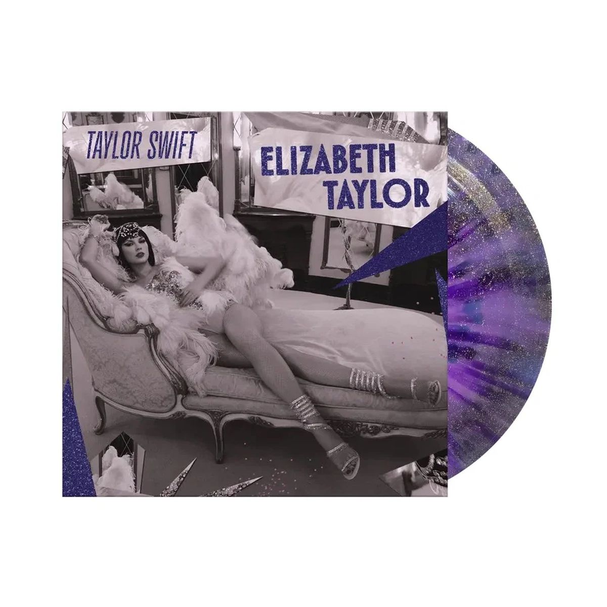 GENERICO - Taylor Swift - Elizabeth Taylor - Vinilo 7” RSD 2026 Cry My Eyes Violet Glitter