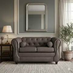 RUZAM MOBEL - SOFA 2 CUERPOS CHESTERFIELD