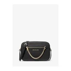 MICHAEL KORS - Cartera cruzada Jet Set grande de piel Saffiano