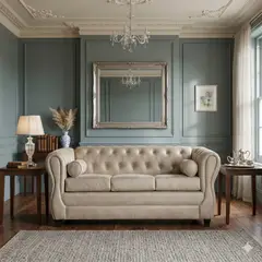 RUZAM MOBEL - SOFA 3 CUERPOS CHESTERFIELD