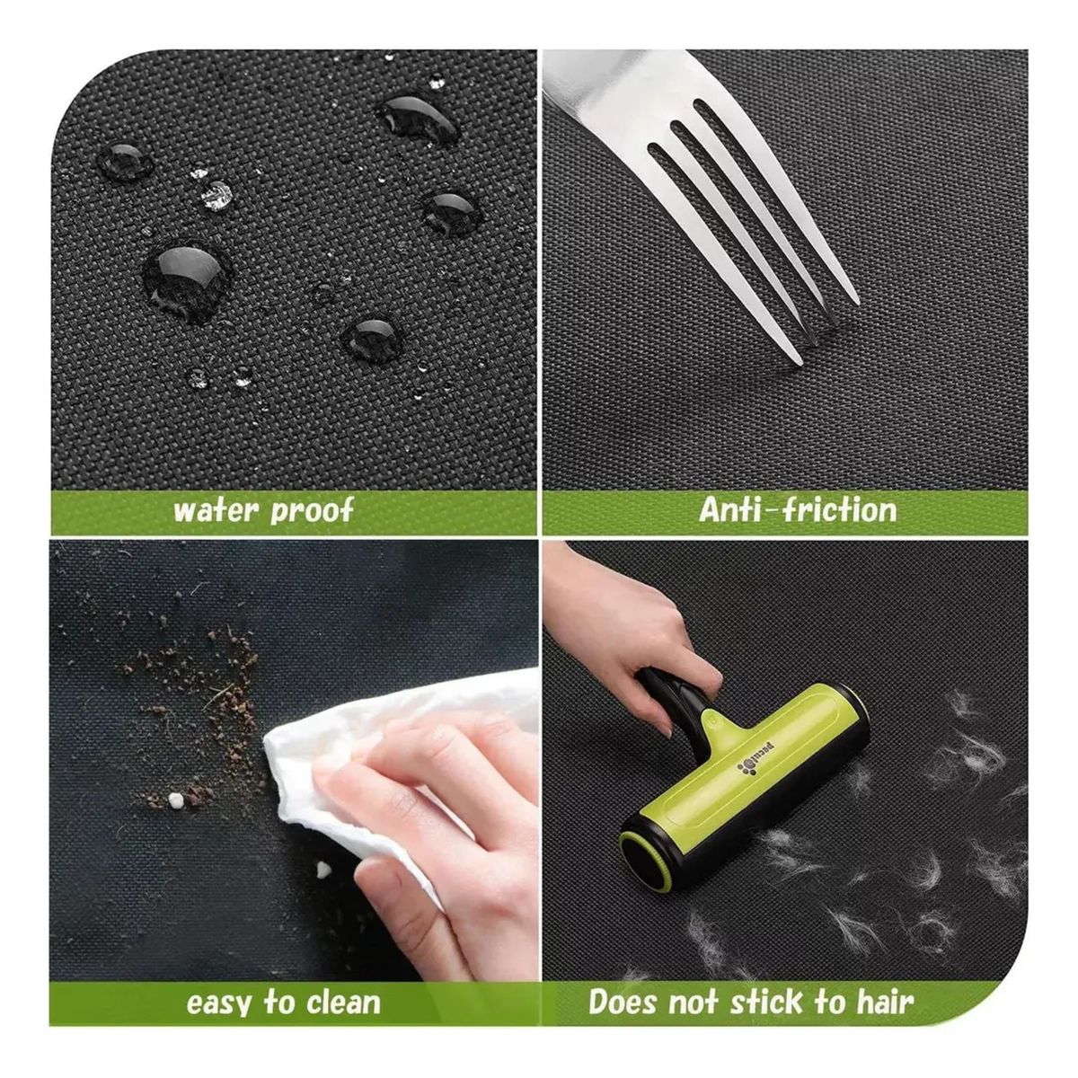 MOVI - Funda Cubre asiento para Mascotas 2 plazas