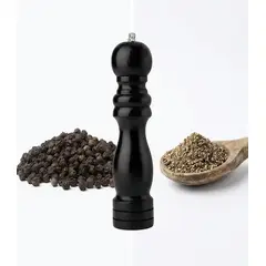 DISPARO - Molinillo Pimentero Manual Madera Sal Pimienta Negro 20cm