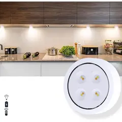 MOVI - Luces led con control remoto y temporizador Luz de emergencia