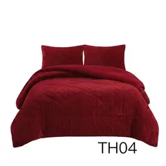 GENERICO - Cobertor 2 Plazas Plush Chiporro Interior – Diseño Trenzado Exclusivo