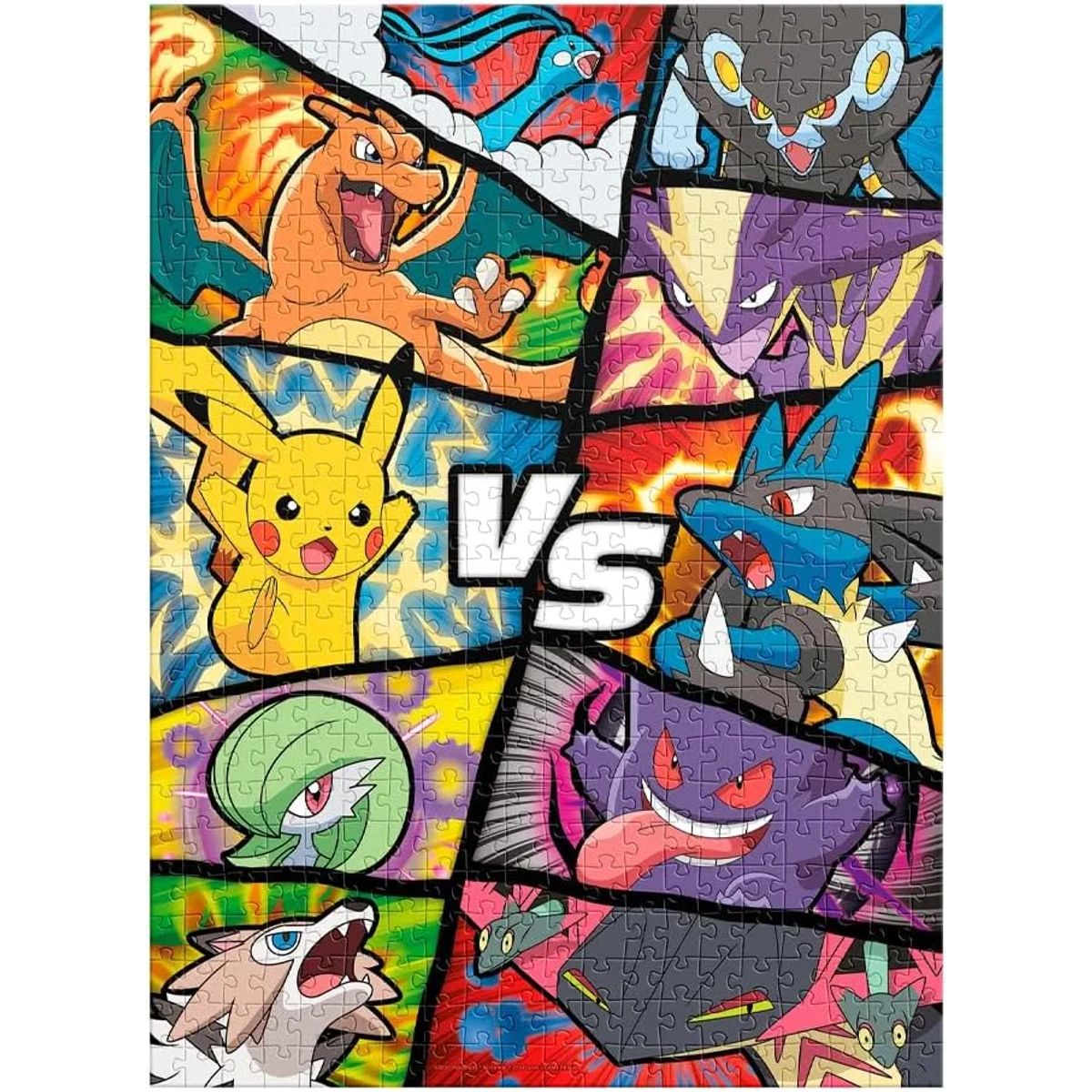 POKEMON - ROMPECABEZAS POKEMON EDICION ESPECIAL VS - 500 PIEZAS