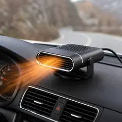 GENERICO - Calefactor De Auto 150w Desempañador Parabrisas 12v Portatil Rapido Invierno Calentador