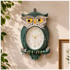 IRM - Reloj pared buho decorativo 56cm
