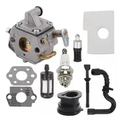 GENERICO - Carburador Más Kit Afinamiento Stihl Ms170 Ms180 017 018