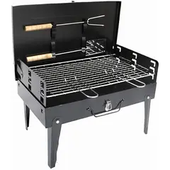 GENERICO - Parrilla Parrillera Para Asado Plegable Portatil