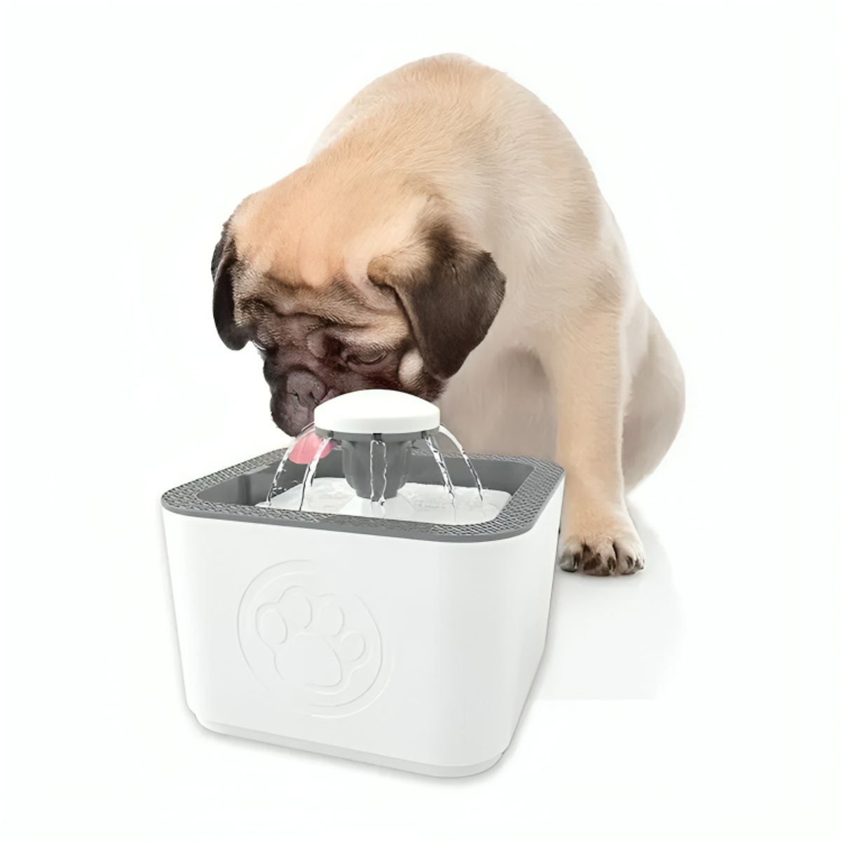 GENERICO - Bebedero Fuente De Agua Gatos Mascotas Automatico Acero 3.2l Acero Inoxidable