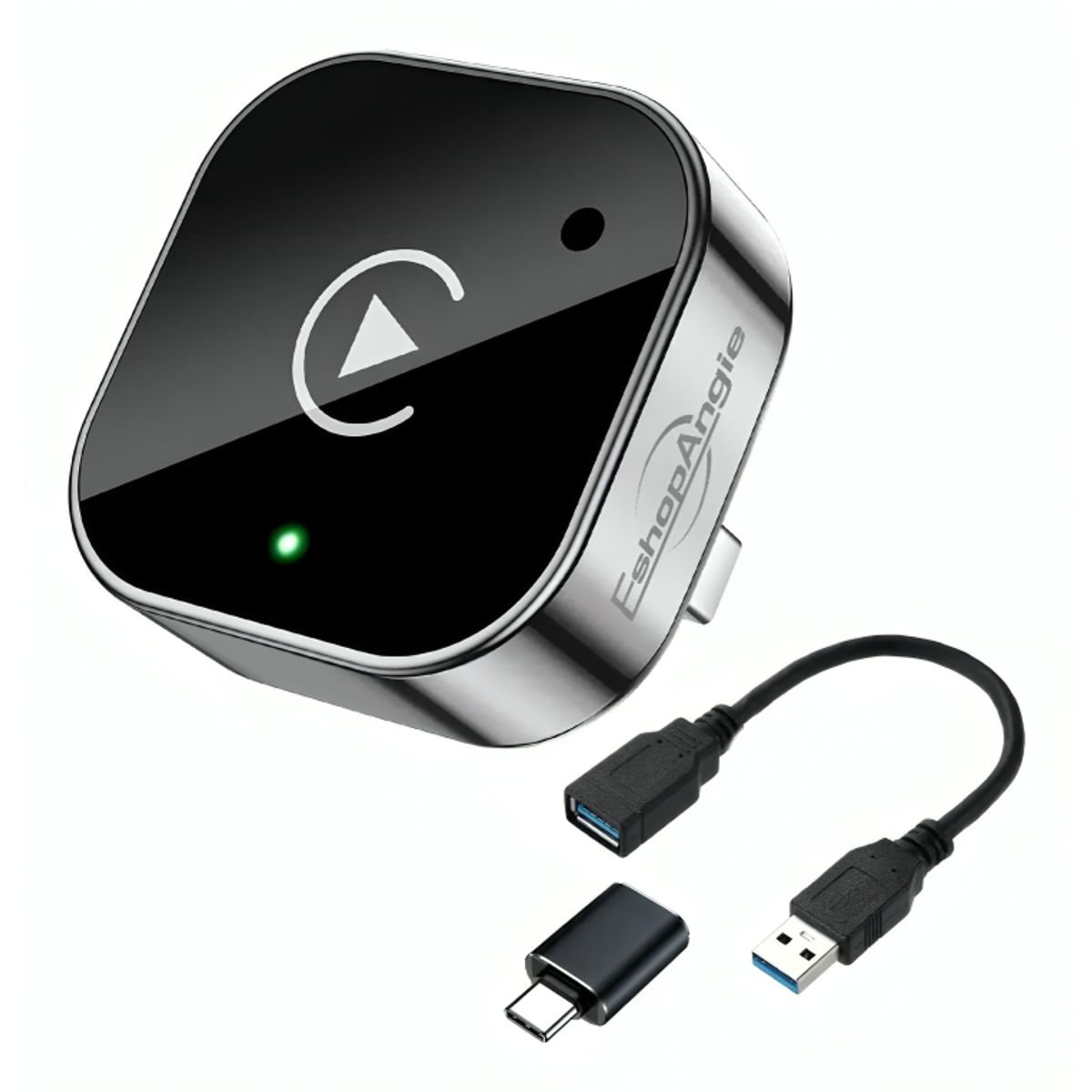 Adaptador Automático Inalámbrico 2 En 1 Para Carplayandroid, marca GENERICO - Foto Principal