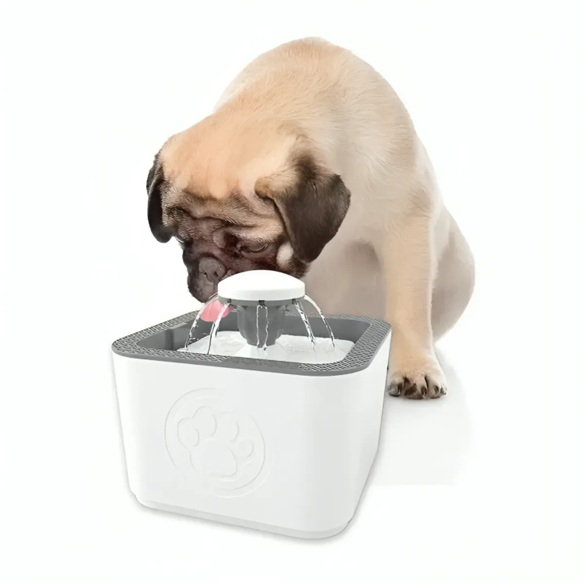GENERICO - Bebedero Fuente De Agua Gatos Mascotas Automatico Acero 3.2l Acero Inoxidable