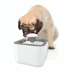 GENERICO - Bebedero Fuente De Agua Gatos Mascotas Automatico Acero 3.2l Acero Inoxidable