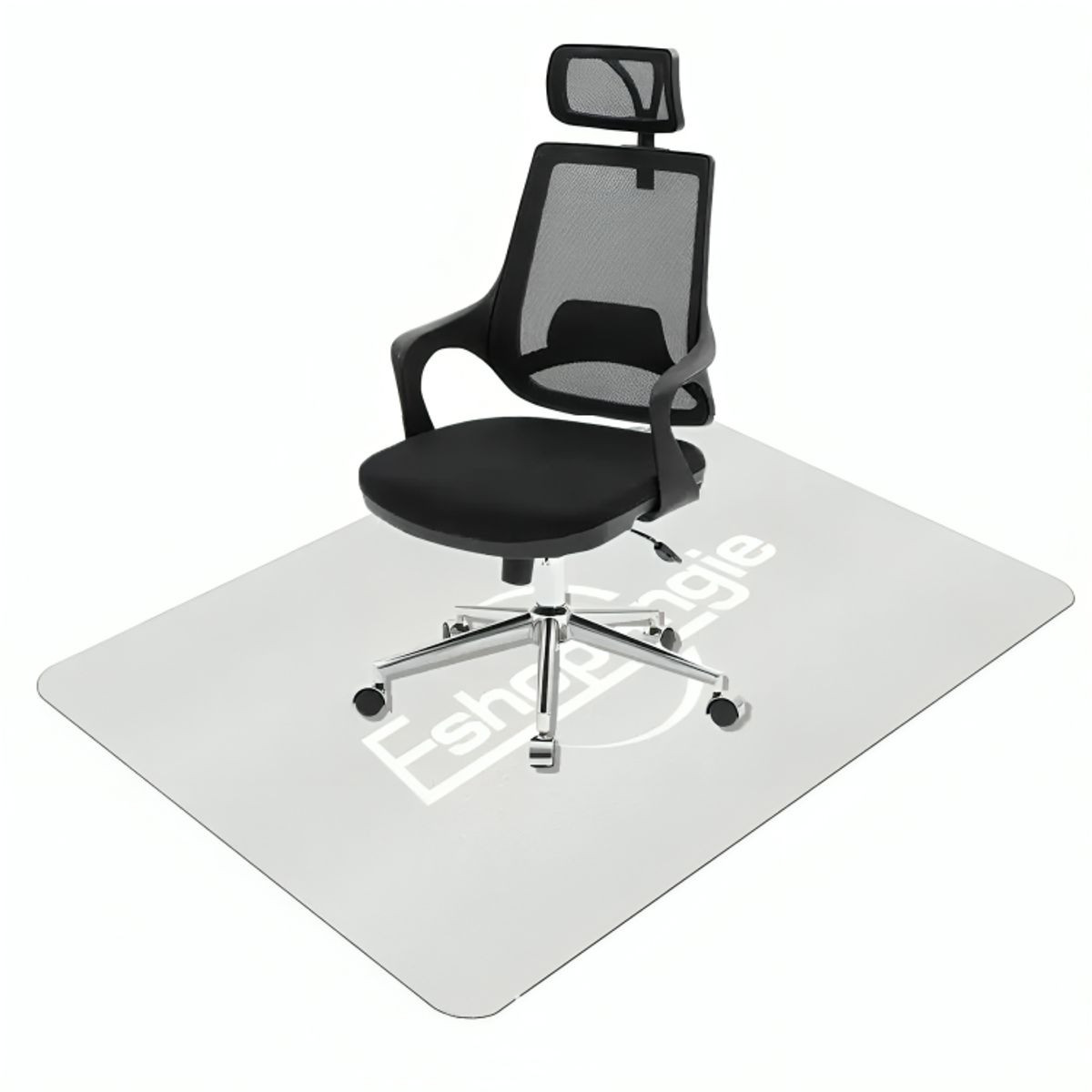 GENERICO - Alfombrilla Tapete Protector Para Silla De Oficina Piso Pvc 1.2 M 75 Cm