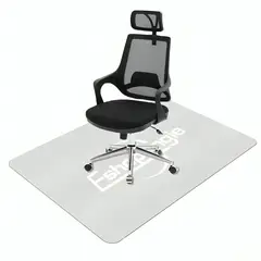 GENERICO - Alfombrilla Tapete Protector Para Silla De Oficina Piso Pvc 1.2 M 75 Cm