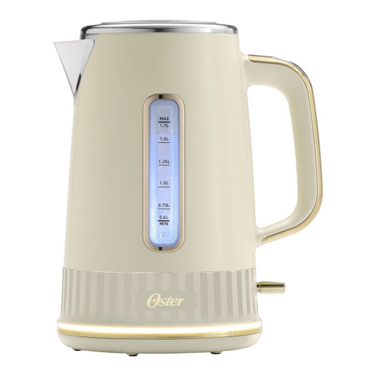 OSTER - Hervidor Oster Premium Beige Colección 2026 1,7L Luz 2000W