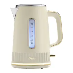 OSTER - Hervidor Premium Beige Colección 2026 1,7L Luz 2000W