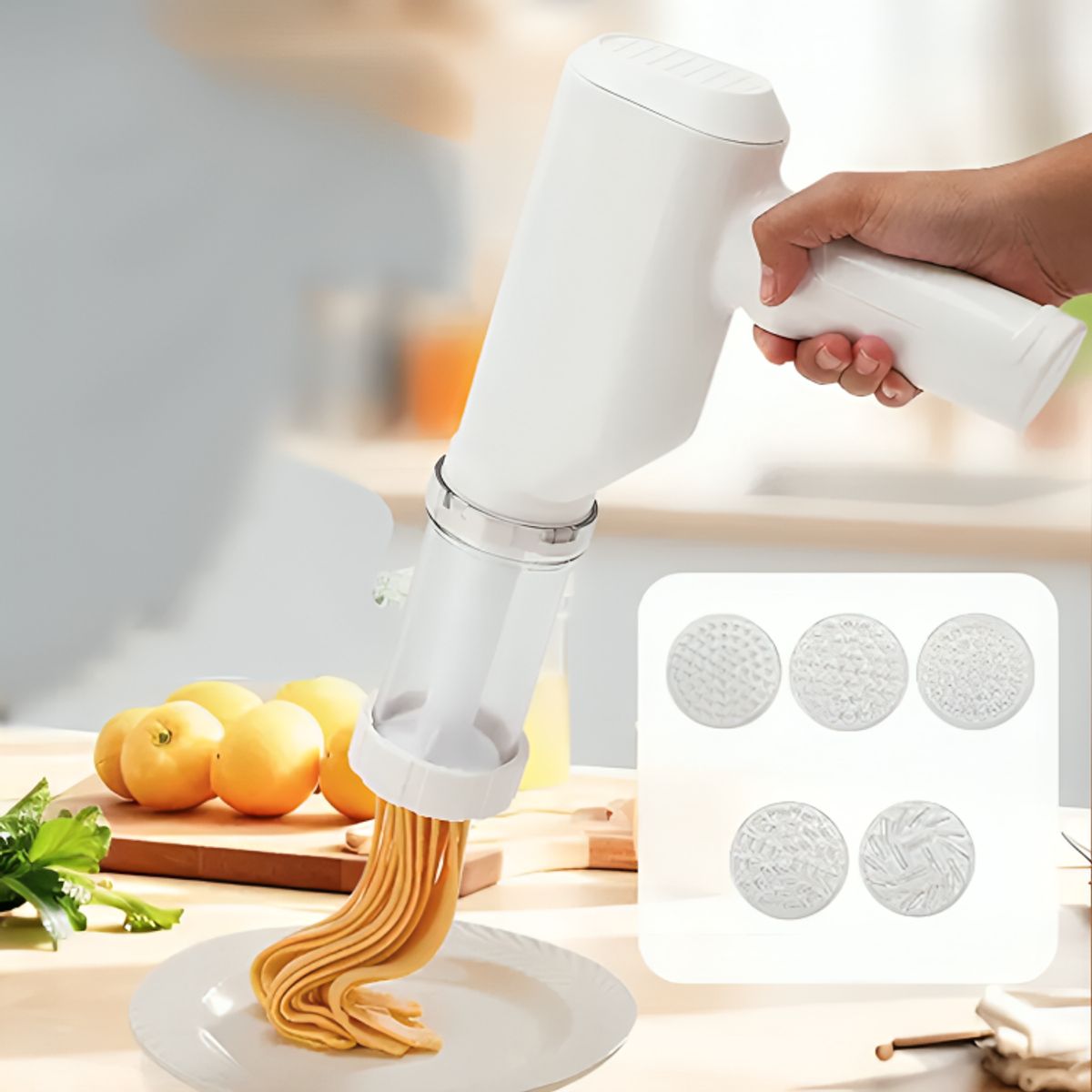 GENERICO - Máquina De Pasta Recargable Para Hacer Fideos