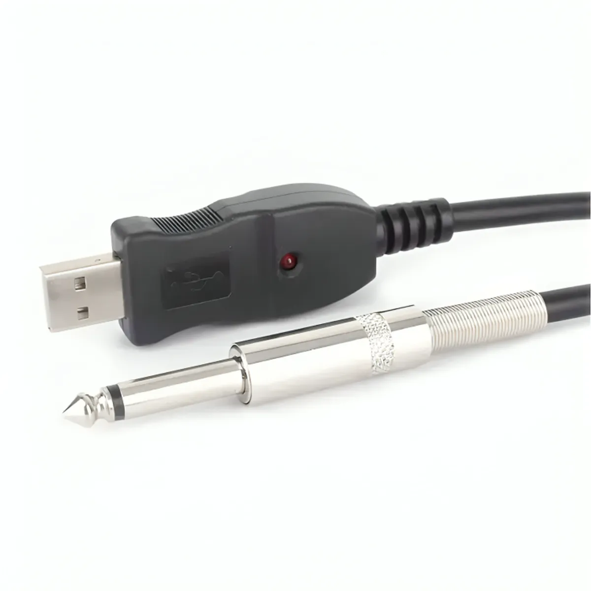 GENERICO - Cable Adaptador Usb Para Guitarra Pc Notebook Mac Interface