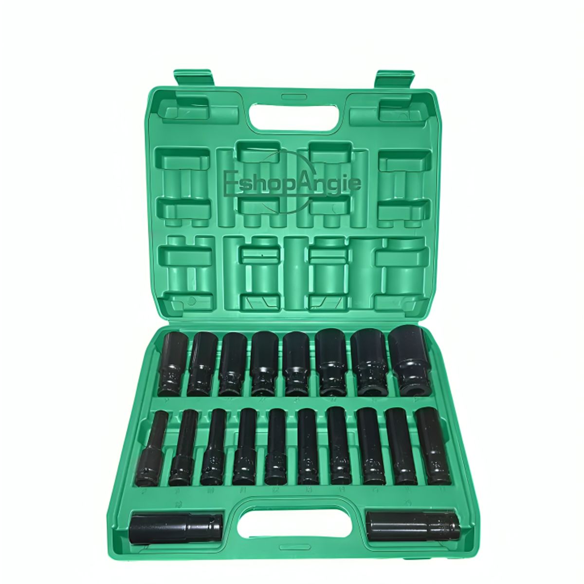 GENERICO - Juego Dados Largos De Impacto 8 - 32mm 20 Piezas