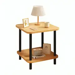 GENERICO - Mesa De Centro Minimalista Madera Sala De Estar Auxiliar Mesa