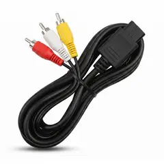 GENERICO - Cable para GameCube Nintendo 64 Snes Audio Video RCA