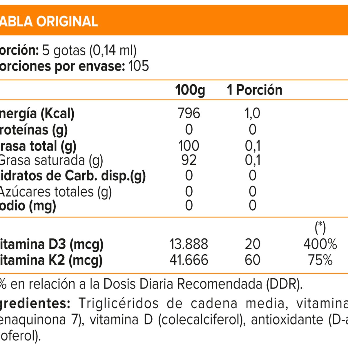 BIOCARE - NUTRISORB VITAMINA D3K2 15ML