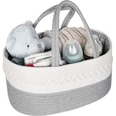 KUANGYE - Canasto Deco Multiusos - Organizador De Pañales Bebé