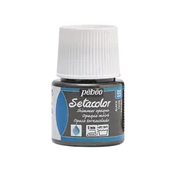 PEBEO - Pintura Para Tela Frasco 45 Ml Setacolor Textil Color 99 - Tornasol Negro