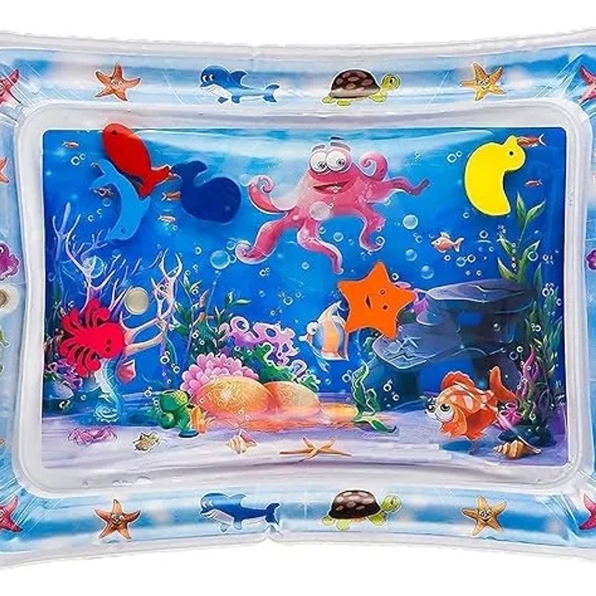 GENERICO - Alfombra Inflable Sensorial de Agua para Bebés 50x70cm