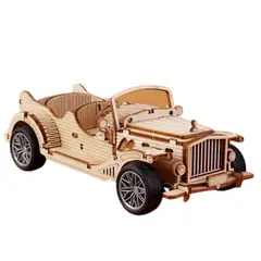 GENERICO - KIT DE CONSTRUCCION AUTO RETRO 65 PIEZAS ND07